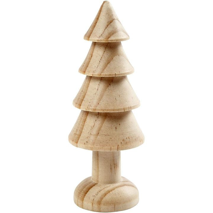 Kleiner Weihnachtsbaum aus Holz zum Bemalen und Dekorieren | ARTMIE