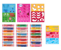 Knetmasse-Set JOVI Play&Fun Splash 360 g im Koffer