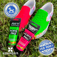 Fluoreszierende Acrylfarbe ACRYL PRO ART Kompozit 75 ml