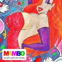 MAMBO Acrylfarbe für Textil und Leder 50 ml