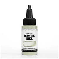 Konzentrierte Metallic-Acryltinte – 30 ml | verschiedene Farbtöne | W002 Perlmutgold