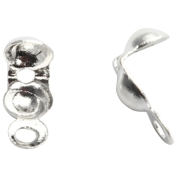 Metall-Endkappen für Schmuck, 20 Stk. | verschiedene Farben