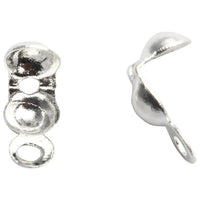 Metall-Endkappen für Schmuck, 20 Stk. | verschiedene Farben