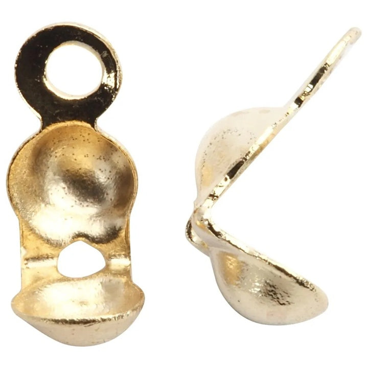 Metall-Endkappen für Schmuck, 20 Stk. | verschiedene Farben — Bild 2