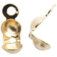 Metall-Endkappen für Schmuck, 20 Stk. | verschiedene Farben — Bild 2
