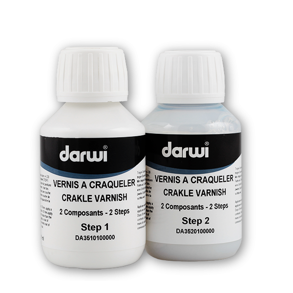 Acryl Crackle Paint Technik Set | verschiedene Verpackungen | Standard