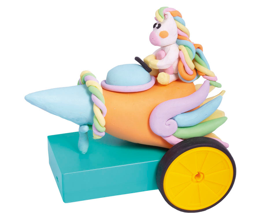 Kreatives Knetset JOVI Tech Crazy Cars Fantasie 14-tlg.
