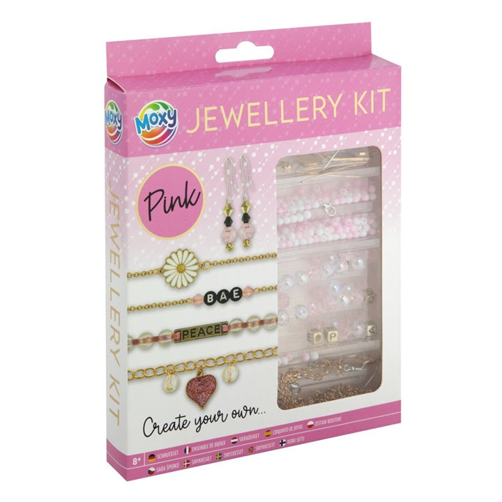 Kreativ-Set zur Schmuckherstellung – Rosa