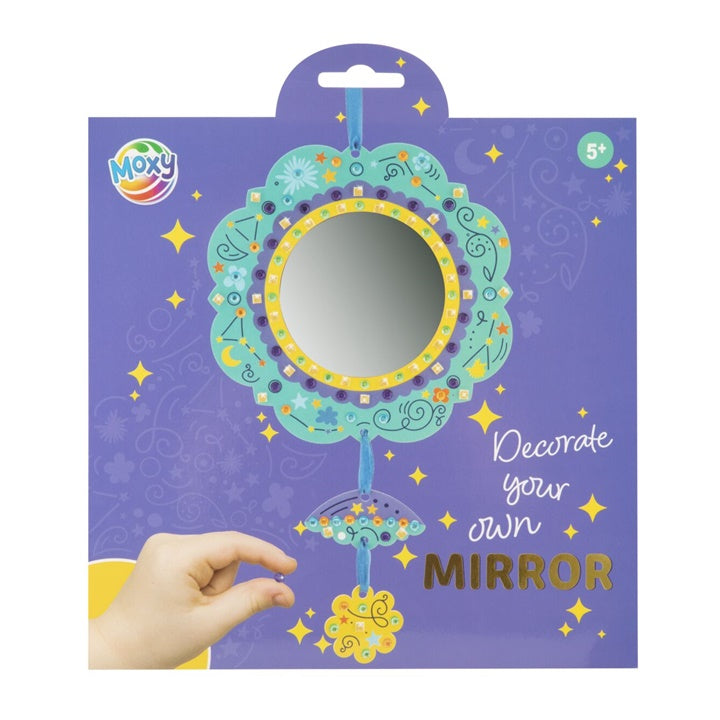 Kreativset: Gestalte deinen eigenen Spiegel 21,5 x 21,5 cm | verschiedene Motive | Mandala