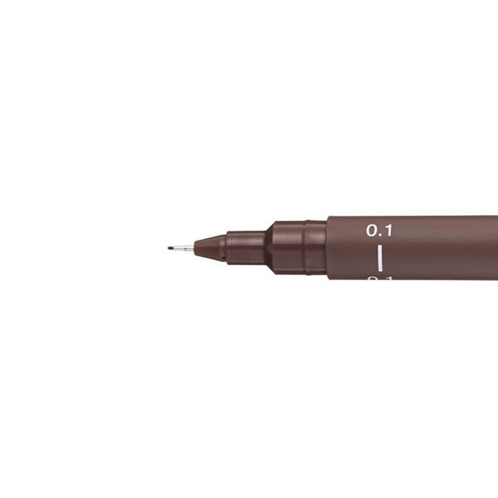 UNI PIN Fineliner 0.1 mm – verschiedene Farben | sépia