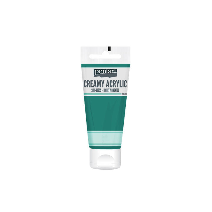 Pentart cremige Acrylfarbe seidenmatt 200 ml | verschiedene Farbtöne — Bild 13