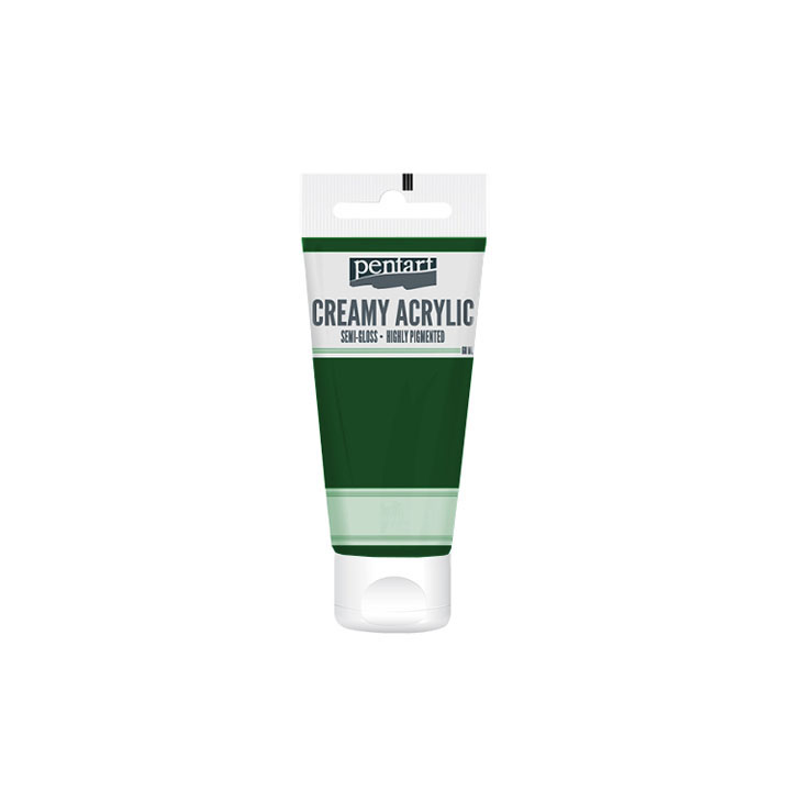Pentart cremige Acrylfarbe, seidenmatt, 60 ml | verschiedene Farbtöne | ARTMIE