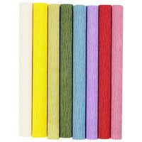 Krepppapier, 25 × 60 cm, 8er-Set | verschiedene Farben — Bild 1