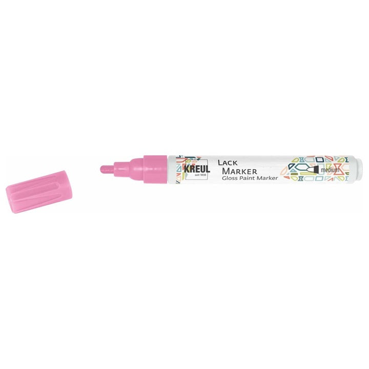 Kreul Hochglanzlack Marker Medium – Rosa
