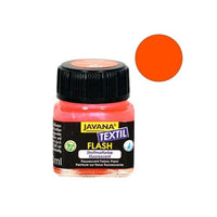 KREUL Javana Stoffmalfarbe für helle Textilien 20 ml – fluorescent Orange