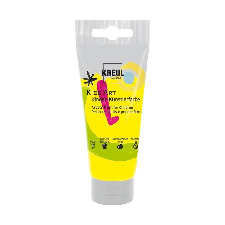KREUL Kinderfarben 75 ml – Grund Gelb