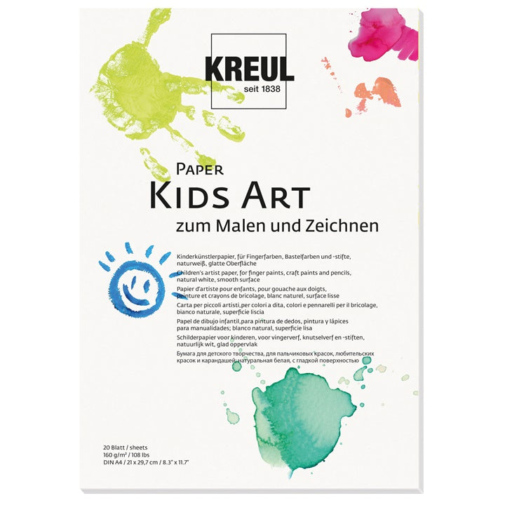 KREUL Künstlerpapier für Kinder im Block | ARTMIE