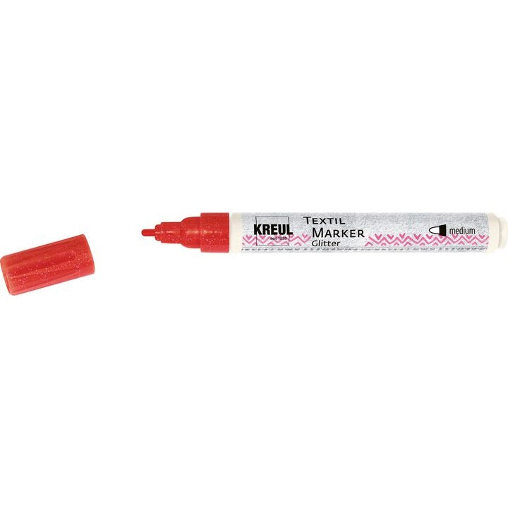 KREUL Textilmarker mit Glitzereffekt für kreative Stoffdesigns | ARTMIE