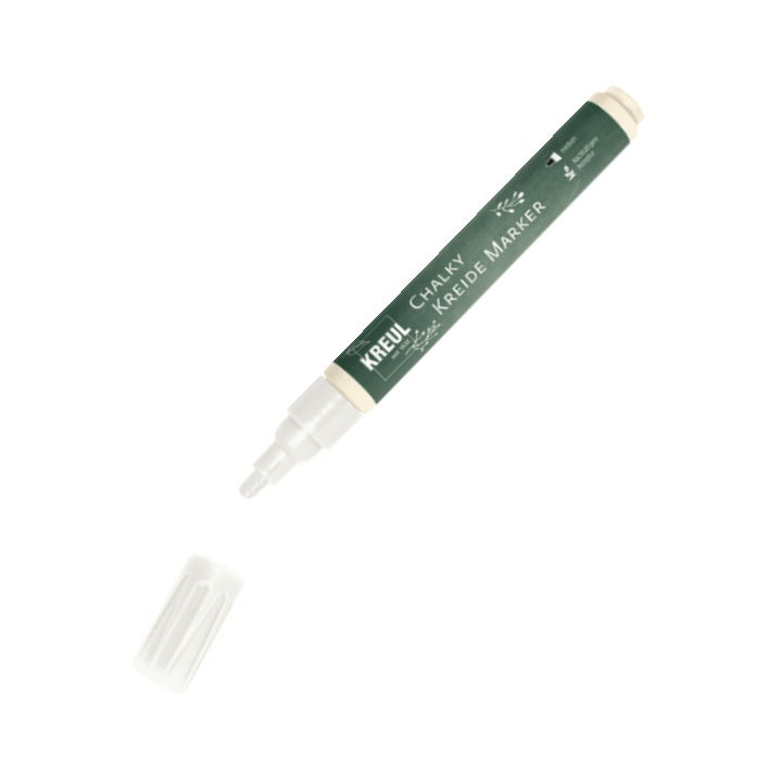 Kreul Kreidemarker Medium | verschiedene Farben | Snow weiß