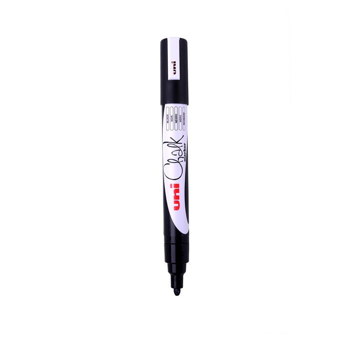 UNI POSCA Kreidemarker PWE-5M 1,8 - 2,5 mm | verschiedene Farben | schwarz