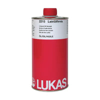 Leinsamenöl mit Sikkativ LUKAS für Ölfarben 1000 ml