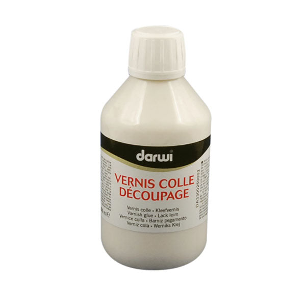 DARWI Decoupage-Kleber und Lack | verschiedene Größen | 250 ml