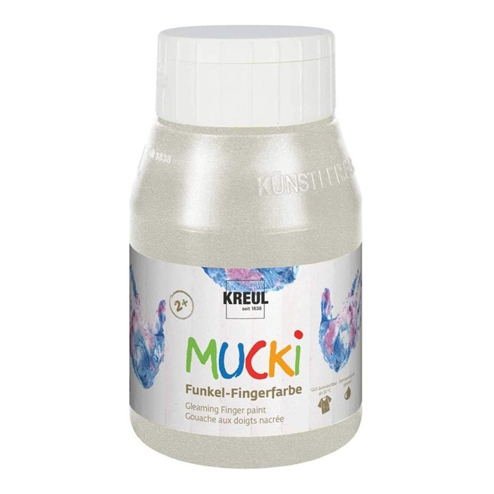 MUCKI Glanz-Fingerfarben für Kinder 500 ml | verschiedene Farbtöne — Bild 6
