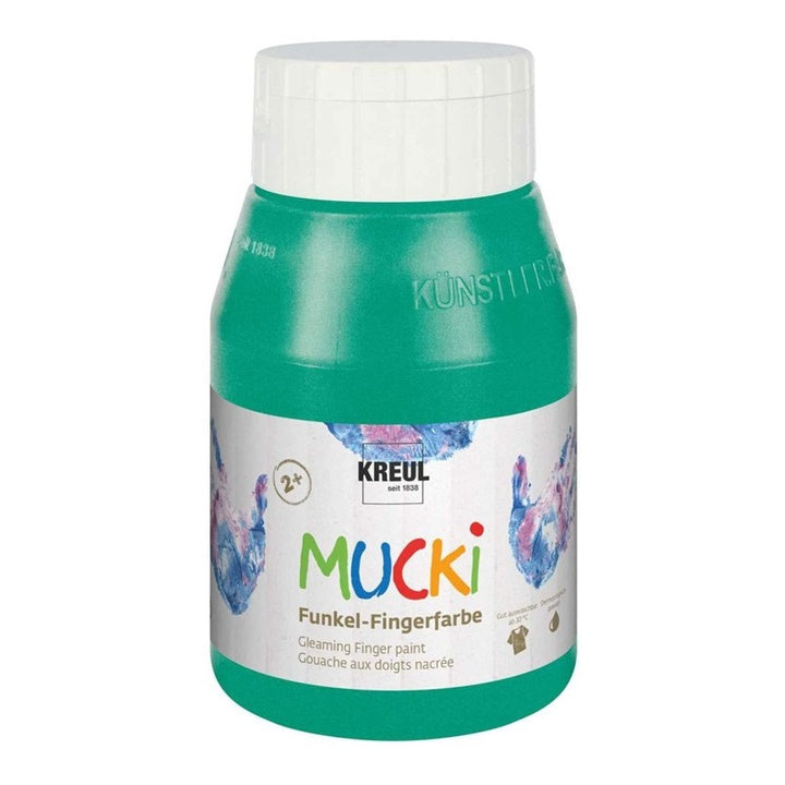 MUCKI Glanz-Fingerfarben für Kinder 500 ml | verschiedene Farbtöne — Bild 5