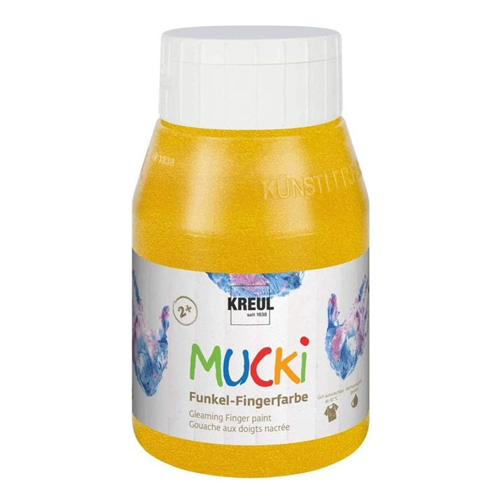 MUCKI Glanz-Fingerfarben für Kinder 500 ml | verschiedene Farbtöne — Bild 7
