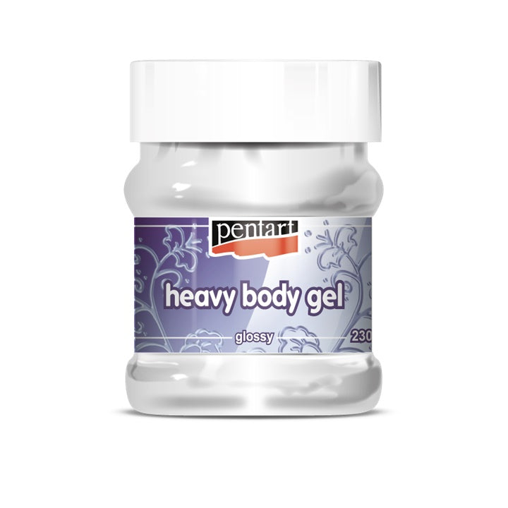 Pentart Heavy Body Gel-Medium glänzend | verschiedene Größen | 230 ml