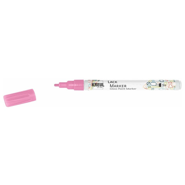 Kreul Hochglanz-Lackmarker Fein – Rosa