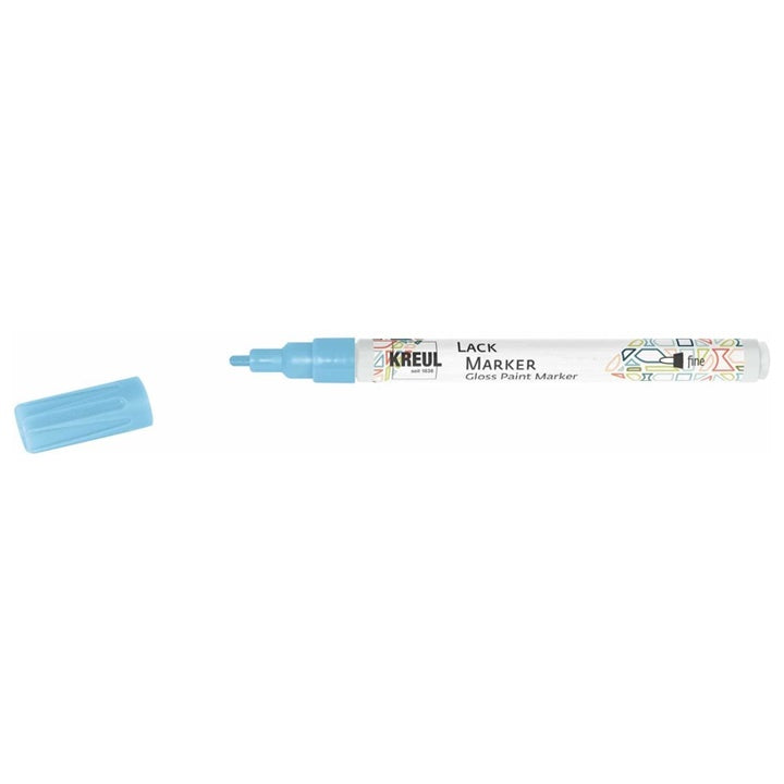 Kreul Hochglanz-Lackmarker Fein – Hellblau