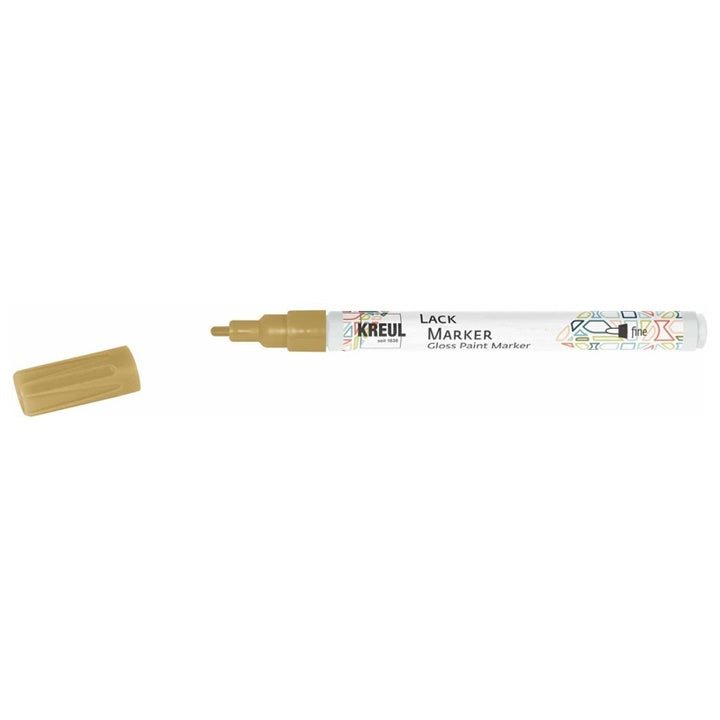Kreul Hochglanz-Lackmarker Fein – Gold