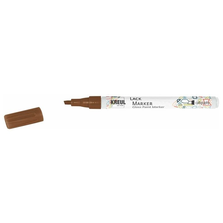Kreul Glanzlack Kalligraphie-Marker | Verschiedene Farbtöne | Kupfer