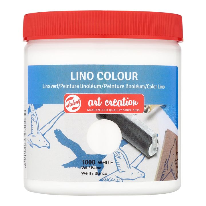 Lino Colour Druckfarbe von Art Creation 250 ml | verschiedene Farben - 1000 weiß