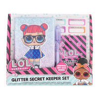 LOL Surprise Mini-Glitzer-Notizbuch mit UV-Stift und Stickern | ARTMIE