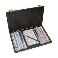 LUKAS Aquarell 1862 Aquarellfarben-Set in der Box - 70 Näpfchen mit Zubehör