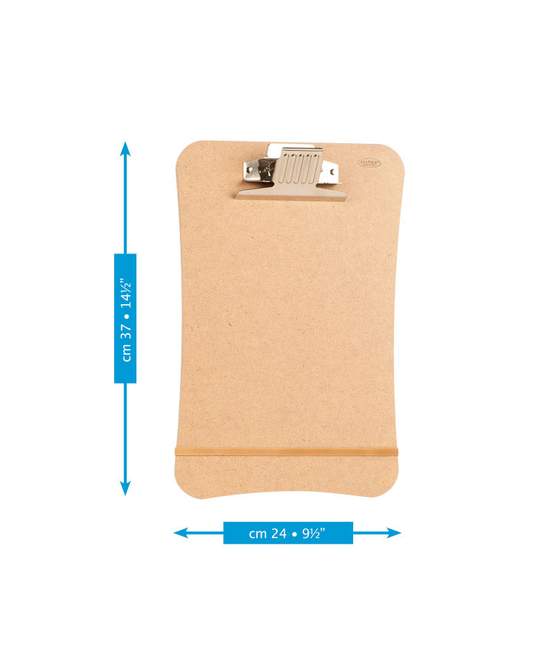 Mabef Zeichenbrett mit Clip 24 x 37 cm