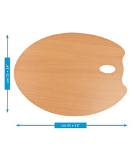 MABEF Malerpalette oval 35 x 45 cm