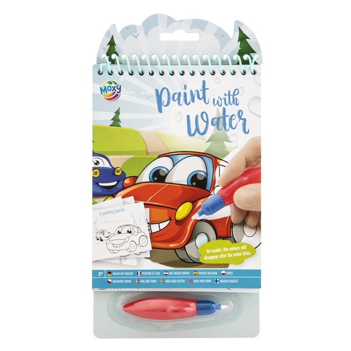 Magisches Wasser-Malbuch mit Wasserstift für Kinder | ARTMIE