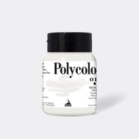 Feine Acrylfarbe MAIMERI Polycolor 500 ml – Titanweiß