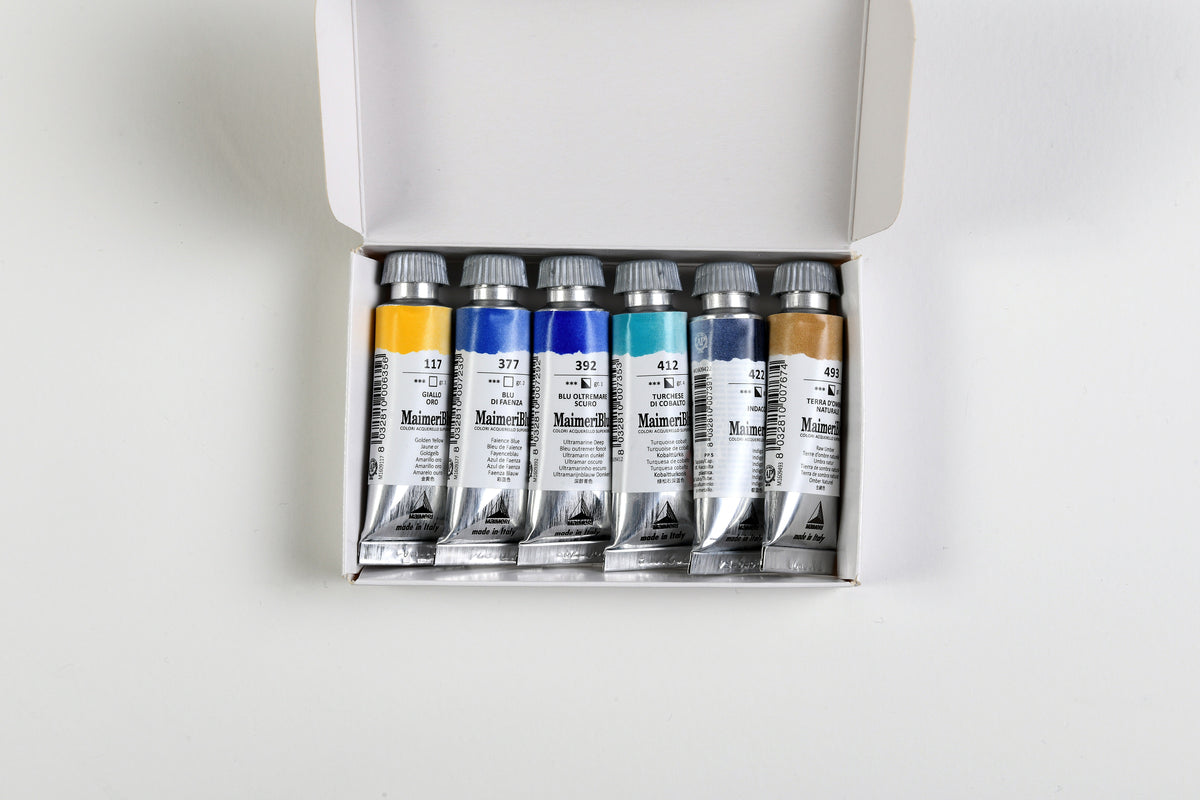 Aquarellfarben-Set MAIMERI Maimeri Blu