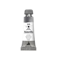 Professionelle Aquarellfarbe MAIMERI Maimeri Blu 12 ml – Elfenbeinschwarz
