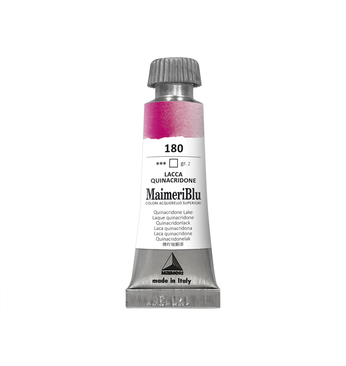 Professionelle Aquarellfarbe MAIMERI Maimeri Blu 12 ml – Chinacridonlack