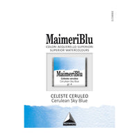 MAIMERI Blu Aquarellfarben Näpfchen 1,5 ml – Cölinhimmelblau