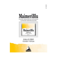 MAIMERI Blu Aquarellfarben Näpfchen 1,5 ml – Goldgelb