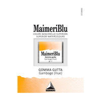 MAIMERI Blu Aquarellfarben Näpfchen 1,5 ml – Gummigutt-Farbton