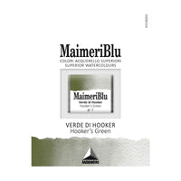 MAIMERI Blu Aquarellfarben Näpfchen 1,5 ml – Hookersgrün