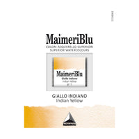 MAIMERI Blu Aquarellfarben Näpfchen 1,5 ml – Indischgelb