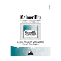 MAIMERI Blu Aquarellfarben Näpfchen 1,5 ml – Kobaltblaugrün